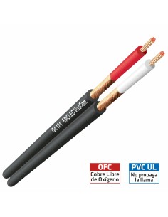 CABLE DE AUDIO PARALELO 2x0.12mm² APANTALLADO