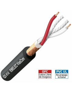 Cable de Audio Analógico Balanceado 2x0.22mm² APANTALLADO