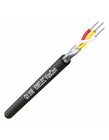 Cable Audio Patch Multiconductor 1x3x0,09 mm²