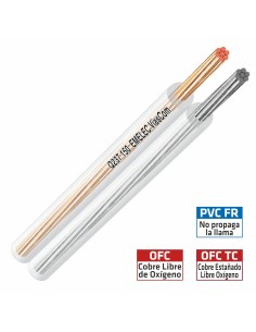 CABLE ALTAVOZ OFC TRANSPARENTE 2x1.50mm²