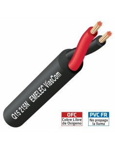 MANGUERA ALTAVOZ 2x1.5mm² OFC EXTRAFLEXIBLE