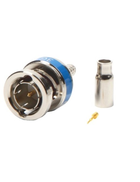 CONECTOR BNC MACHO HD-SDI-3G 75Ω CRIMPAR