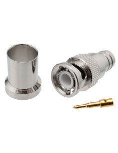CONECTOR BNC MACHO CRIMPAR RG213
