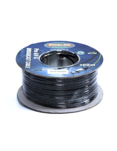 100MTS. CABLE PARALELO 2x0.35mm² NEGRO 2