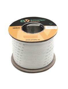100MTS. CABLE PARALELO BLANCO 2X1mm² ALTAVOZ 2