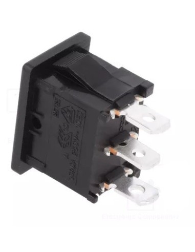INTERRUPTOR ON-OFF-ON SP3T 10A 250V 19.4x13mm