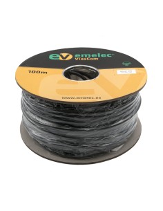 100MTS. CABLE DE AUDIO DIGITAL 4x0.22mm² NEGRO BALANCEADO 110Ω AES-EBU & DMX 2