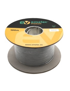 100MTS. CABLE DE AUDIO DIGITAL 2x0.34mm² GRIS BALANCEADO 110Ω AES-EBU & DMX 2