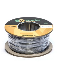 100M CABLE DE VIDEO DIGITAL 75Ω 3G-SDI FLEXIBLE NEGRO 2