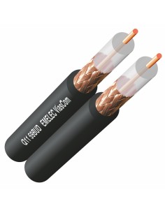 CABLE COAXIAL DE VIDEO DUAL RG-59 75Ω MIL-C-17