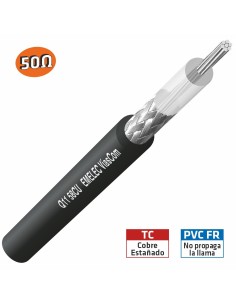 CABLE COAXIAL RG-58 50Ω NEGRO