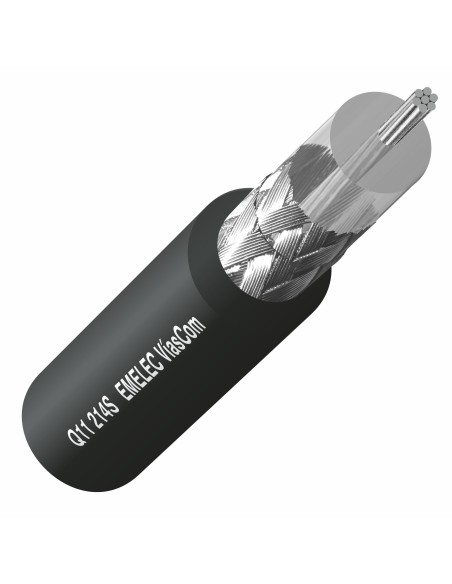 100M. CABLE COAXIAL 50Ω DOBLE PANTALLA TRENZA