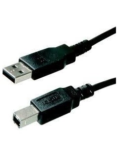 CABLE USB 2.0 AB MM 0.5MTS. 2