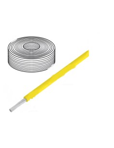 10MT CABLE AWG32 AMARILLO 0,04mm² FLEXIBLE