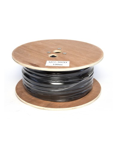 100M. CABLE COAXIAL RG59 & ALIMENTACIÓN 0.55mm² PARALELO