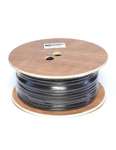 100M. MANGUERA DE RG-59 & ALIMENTACION 0.55mm² NEGRO 2