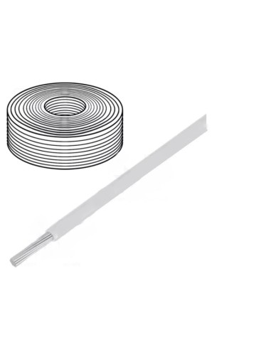 10MT CABLE AWG32 BLANCO 0'04mm² FLEXIBLE