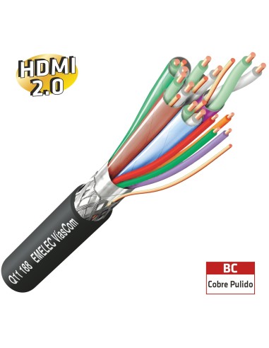 CABLE HDMI 2.0 4K