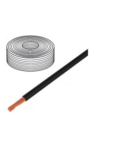 10MT CABLE AWG32 NEGRO 0'04mm² FLEXIBLE