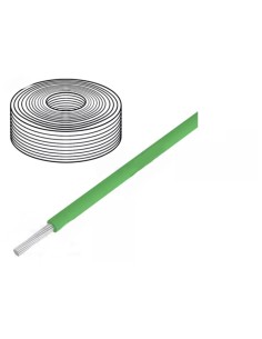 10MT CABLE AWG32 VERDE 0'04mm² FLEXIBLE