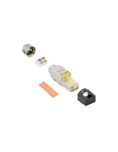 Conector RJ45, Cat 8.1, blindado y extra corto 2
