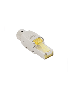 Conector RJ45, Cat 8.1, blindado y extra corto