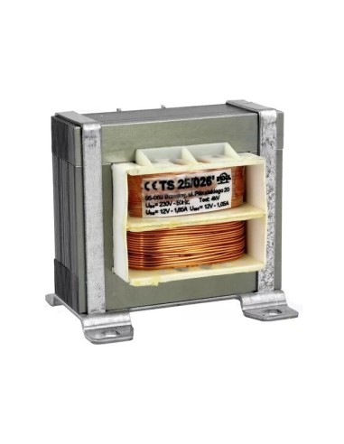 TRANSFORMADOR CONVENCIONAL 12+12V 1A