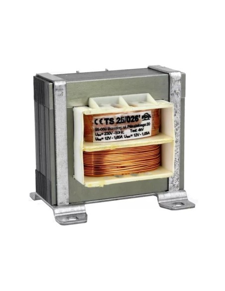 TRANSFORMADOR CONVENCIONAL 12+12V 1A