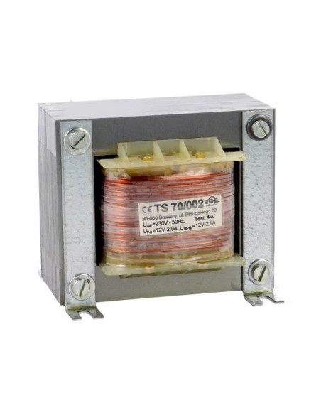 TRANSFORMADOR CONVENCIONAL 12V+12V 3A