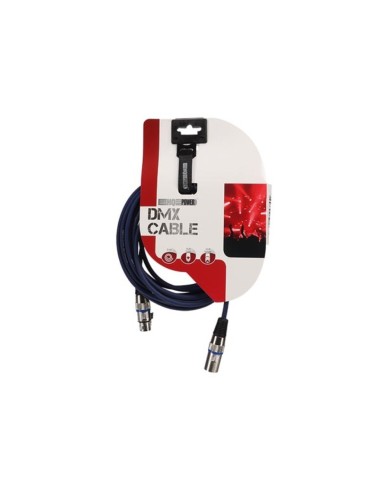 CABLE DMX PROFESIONAL 5 MTS XLR M-H