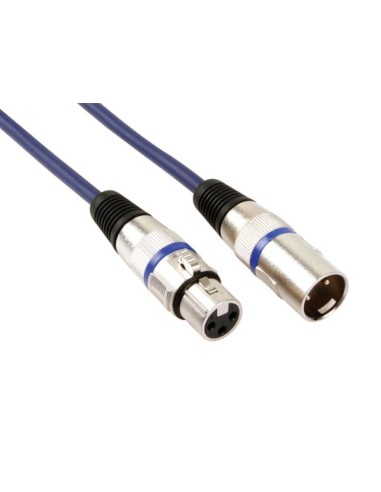 CABLE DMX PROFESIONAL 5 MTS XLR M-H