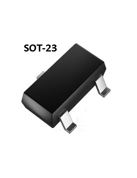 MOSFET N-CH 50V 220mA SMD SOT-23 Vgsth:0.8V