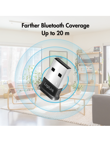 ADAPTADOR BLUETOOTH 5.3 USB-A  20M