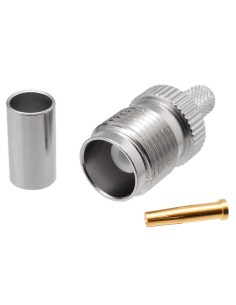 CONECTOR TNC HEMBRA AEREO CRIMPAR RG-58