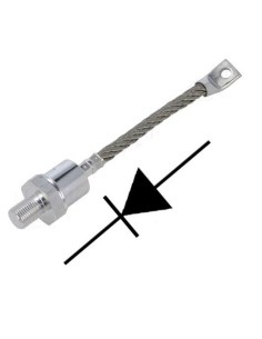 DIODO SEMIKRON 45A 1600V M8 KATODO EN ROSCA