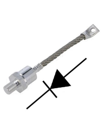 DIODO SEMIKRON 20A 1600V M6 KATODO EN TUERCA