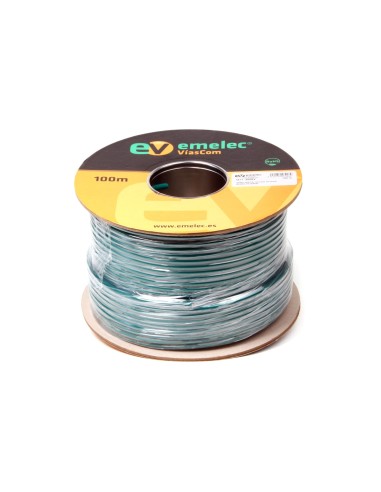100M.CABLE DE VIDEO DIGITAL 3G-SDI-4K-UHD 20AWG VERDE