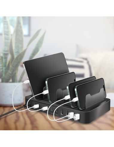 ESTACION CARGA 6X USB-C/4X USB