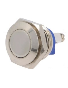 PULSADOR SPST ANTIVALDALICO M16 CON TORNILLO