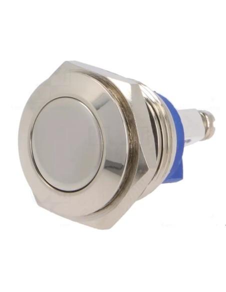 PULSADOR SPST ANTIVALDALICO M16 CON TORNILLO