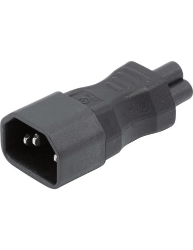 ADAPTADOR IEC C14M A IEC C5H