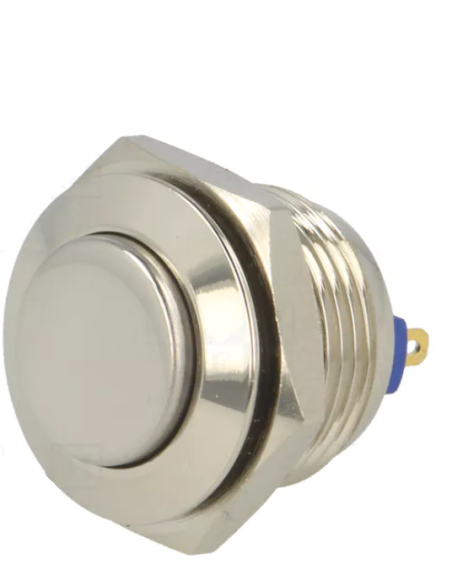 PULSADOR SPST M16 ANTIVANDALICO OFF-(ON)