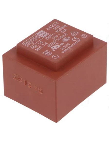TRANSFORMADOR ENCAPSULADO PCB 15V 5VA 333mA