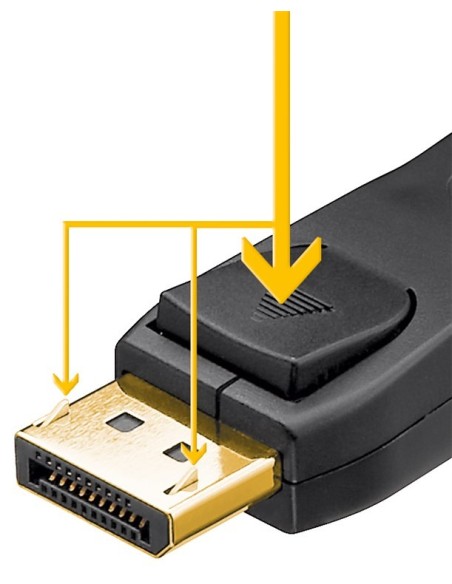 Cable Display Port M-M, 8K 60HZ (4320P),2.00mts.