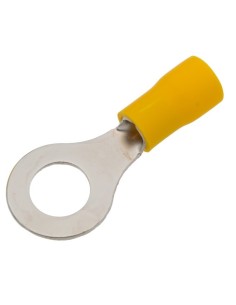 BLISTER 10ud. TERMINAL Ø INT. 8.5mm Ø EXT.15mm CABLE 6mm² AISLADO REDONDO