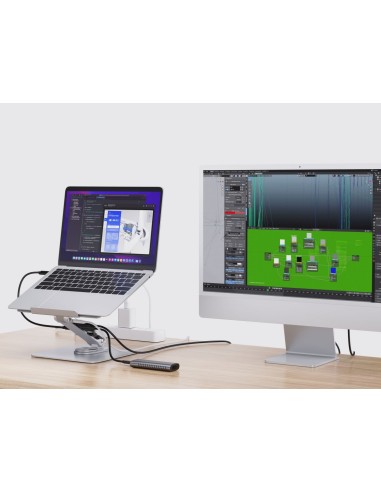 SOPORTE PORTATIL + DOCKING 360º