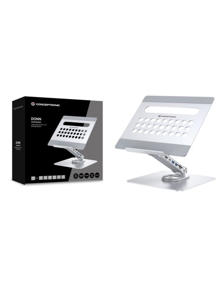 SOPORTE PORTATIL + DOCKING 360º