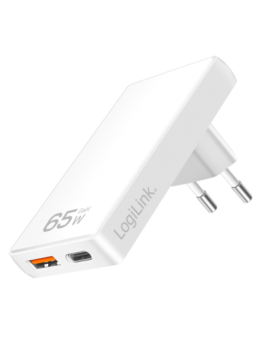 Cargador 2 puertos USB / USB-C 65W Ultrafino