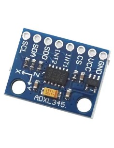 SENSOR ACELERÓMETRO-INCLINACION 3.3÷6VCC- I2C ADXL345 3-EJES 2