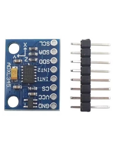 SENSOR ACELERÓMETRO-INCLINACION 3.3÷6VCC- I2C ADXL345 3-EJES